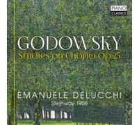 Leopold Godowsky Godowsky: Studies On Chopin Op. 25 (CD) Album (Importación USA)