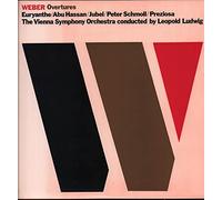 Leopold Ludwig / Vienna Symphony Orchestra - T 332 Weber Overtures VSO Leopold Ludwig LP