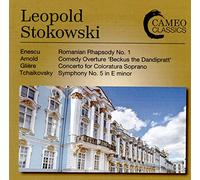 Leopold Stokowski (conductor) - George Enescu: Romanian Rhapsody No. 1, Malcolm Arnold: Comedy Overture 'Beckus the Dandripratt' Op. 5, Reinhold Gliére: