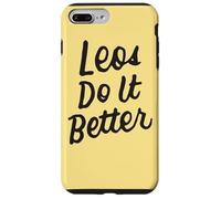 Leos Do It Better Leo Zodiac Regalos Horóscopo Cumpleaños Carcasa para iPhone 7 Plus/8 Plus