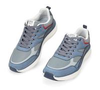 LEOSS ORIGINAL Zapatos Tenis Hombre Zapatos Vintage Hombre Zapato Running Hombre MLE260305IT, azul oscuro, 42 EU