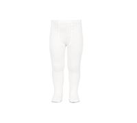 Leotardos básicos acanalados BLANCO