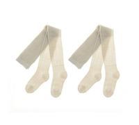 Leotardos Para Bebés Niñas Verano 2/4 Pares, Leggings De Malla Transpirable Para Niños Pequeños Para Recién Nacidos De Verano De 0 A 6 Años (Paquete de 2, Kafé Klaro,L)