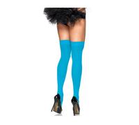 Leotardos sexy de nailon azul leg avenue, Talla Taille unique 1, Colores Azul