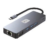 LEOTEC DOCKING STATION 11-1 PLUS 1USB-C PD100 3USB3.2 HDMI VGA GGL LECTJSD MCSD
