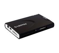 Leotec LELTCOMBO - Lector de Tarjetas Externo y hub USB x 3, soporta alimentación Externa