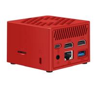 MINIPC LEOTEC INTEL N100 16GB 256GB M.2 WIN11 PRO PRE-INSTAL ROJO