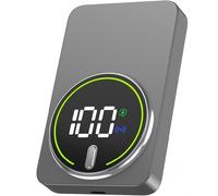 Leotec power bank inalámbrico 10000mah 20w gris