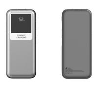 LEOTEC POWERBANK 10000MAH 35W FAST CHRG PLATA 1USB-C+1 CAB RETRACTIL USB-C +1 CAB RETRACTIL LIGHT