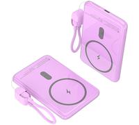 LEOTEC POWERBANK 5000MAH 20W FAST CHRG PURPURA 1USB-C+WIRELESS INC LAN CAB USB-C A USB-C 65W