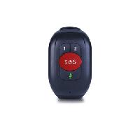 Leotec Senior Smart Band 4G Pulsera Inteligente con GPS y Botón SOS Negra/Roja