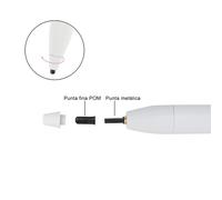 LAPIZ ELECTRONICO LEOTEC LESTP01W STYLUS EPEN PARA ANDROID, IOS Y WINDOWS BLANCO