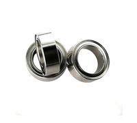 LEOTNNDQ 10 Uds. Serie MR MR52ZZ a MR149ZZ, Modelo en Miniatura, rodamientos de Bolas Blindados de Metal(MR62ZZ 2x6x2 5mm)