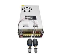 LEOTNNDQ Fuente de alimentación conmutada, Voltaje Ajustable, Corriente CC 0-12 V, 24 V, 28 V, 36 V, 48 V, 60 V, 70 V, 100 V, 600 W, Pantalla Digital.(14.6V_600W)