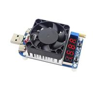 LEOTNNDQ HD25 HD35 Disparador QC2.0 QC3.0 Resistencia de Carga USB electrónica Prueba de Descarga de batería Voltaje de Corriente Ajustable for medidor 35w(HD35)