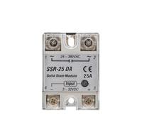 LEOTNNDQ Relé de Estado sólido SSR-40DA 40DD 40AA CA 10A 25A 40A 60A 80A 100A Módulo de relé(AA,SSR-100A)