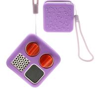 LeoTube Carcasa de Silicona para Reproductor Yoto Mini, Funda Protectora de Silicona Compatible con Mini Altavoz Bluetooth (Solo Funda, máquina no incluida) (Morado)