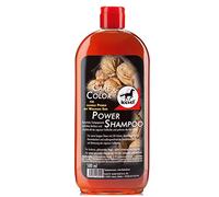 Leovet Champú Power de nogal para caballos oscuros, 500 ml