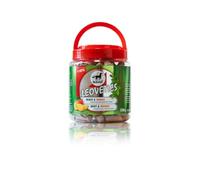 Leovet Leoveties Menta & Mango | 1,1 kg | Complemento alimenticio para Caballos | Snacks para Entrenamiento o recompensa | Sin Aromas ni aditivos Artificiales | Conforme a ADMR