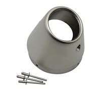 LeoVince - Juego de accesorios para tubo de escape GP Style EV2, 54 mm de diámetro