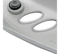 LeoVince - Juego de cubiertas de escape para Yamaha Ovetto, color gris