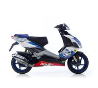 Escape Completo Leovince HM Tt Nero Alu Aprilia Sr 50 Sport Pro 2003 > 2007