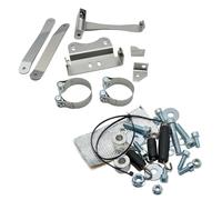 LeoVince Repuesto de escape Tornillos Juego de soporte para Yamaha FZ6