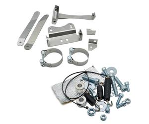 LeoVince Repuesto de escape Tornillos Juego de soporte para Yamaha FZ6