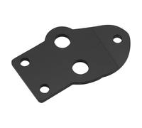 LeoVince - Soporte de escape de aluminio, color negro