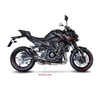 LEOVINCE TERMINALE SCARICO LV-10 FULL BLACK PER KAWASAKI Z900 2022 INOX