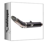 leovince tubo de escape completo homologado lv race acero compatible con honda cb 750 hornet 2023 2024 mototopgun 14437ebk