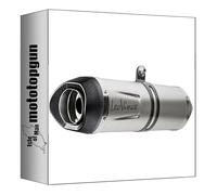 leovince tubo de escape completo lv one evo acero fondo carbono compatible con yamaha xsr 700 2021 2022 2023 2024 mototopgun 14360eu