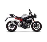 LEOVINCE Tubo de Escape LV Pro Para Triumph STREET TRIPLE 765 R / Rs 17-19 Inox