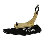 Lepanto Jamonero o Soporte para Jamón Modelo Huelva Natural + Set de Corte + Cubre Jamón Negro - Jamonera para Jamónes y Paletillas - LepantoHouse…