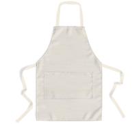 lepni.me Premium Delantales de Cocinero | Cocinar a la Parrilla para Casa y Restaurante | Delantal de Cocina con Doble Bolsillo para Hombre y Mujer