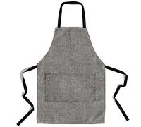 lepni.me Premium Delantales de Cocinero | Cocinar a la Parrilla para Casa y Restaurante | Delantal de Cocina con Doble Bolsillo para Hombre y Mujer
