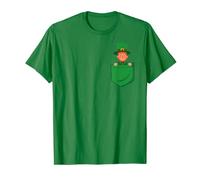 Leprechaun In Pocket Funny St Patricks Day - Camiseta irlandesa Camiseta