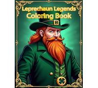 Leprechaun Legends Coloring Book: A Relaxing St. Patrick’s Day Coloring Book Featuring Magical Leprechauns and Celtic Fantasy Art
