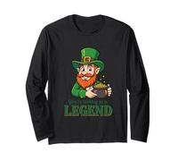 Leprechaun Lucky Emerald Isle Legend Manga Larga