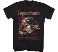 Leprechaun Movie Lubdan Buttowski Find Me Magic Breaks Me Spell Men's T Shirt Black XXL