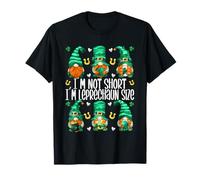 Leprechaun St. Patricks Day GNOME For Women I`m Not Short Camiseta