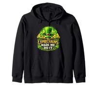 Leprechauns Made Me Do It Funny Irish St Patricks Day Sudadera con Capucha