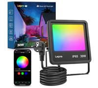 Lepro AI F1 30W Foco LED Exterior Inteligente, Foco RGB Regulable