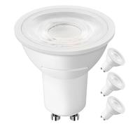Lepro Bombilla LED GU10, Blanco Natural 4000K, 6W Equivalente a 80W, Lámpara LED GU10 630 LM, Larga Duración y Bajo Consumo, NO Regulable, Ángulo de Haz de 38°, Paquete de 4