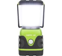 Lepro Linterna de Cámping, Luz de Cámping Regulable 1000 Lumen, 4 Modos Luz de Emergencia, Luces de Tienda Resistentes al Agua para Cámping, Senderismo, Pesca, Cortes de Energía, 3 * D con pilas