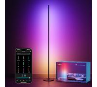 Lepro OE1 AI Lámpara de Pie Inteligente, Control de Voz, Sincronización Música, Fonciona con Alexa y Google Home, Diseñador de Iluminación AI Personalizado, Luz Pie Ambiental para Dormitorio, Sala