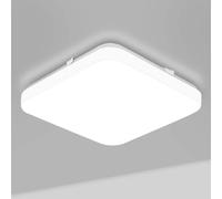 Lepro Plafon LED Techo 24W Blanco Frío 5000K 2400 LM | Ahorro de Energía, Súper Brillante, Diseño Simple, Fácil de Instalar y Duradero para Cocina, Balcón, Baño, Pasillo