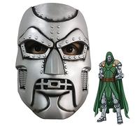 LePyCos Dr Doom - Máscara de látex de Victor Von Doom, casco para cosplay, Halloween, carnaval, fiesta