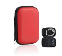 LEPZUR Funda Para Sandisk Portable Extreme Extreme Pro 1Tb 2Tb 4Tb 500Gb Ssd Portátil Disco Duro Viaje Estuche Bolsa Protectora Rojo