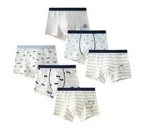 LeQeZe Bóxers Calzoncillo para Niños Paquete de 6 algodón Bóxer 9-11 años